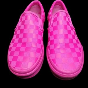 Vans 6.5 women's checkerd